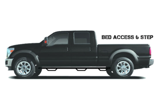 NFab Nerf Side Step with Bed Access Ford F150 2015-2022