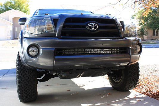 Cali Raised LED 32" Lower Bumper Flush LED Light Bar Bracket Kit 2005-2015 Toyota Tacoma