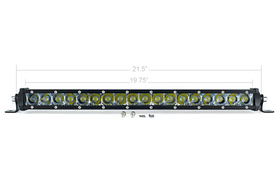 Cali Raised LED 20" Slim Single Row LED Bar