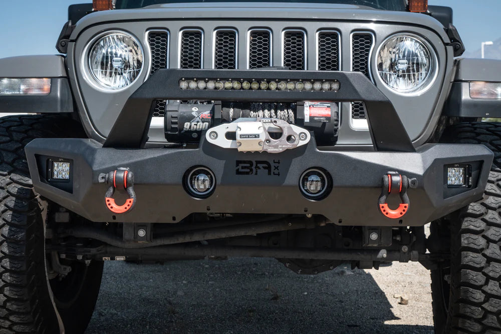 Body Armor 4x4 Fabricated Grill Guard (Bolt On) 2018-2023 Jeep Wrangle ...