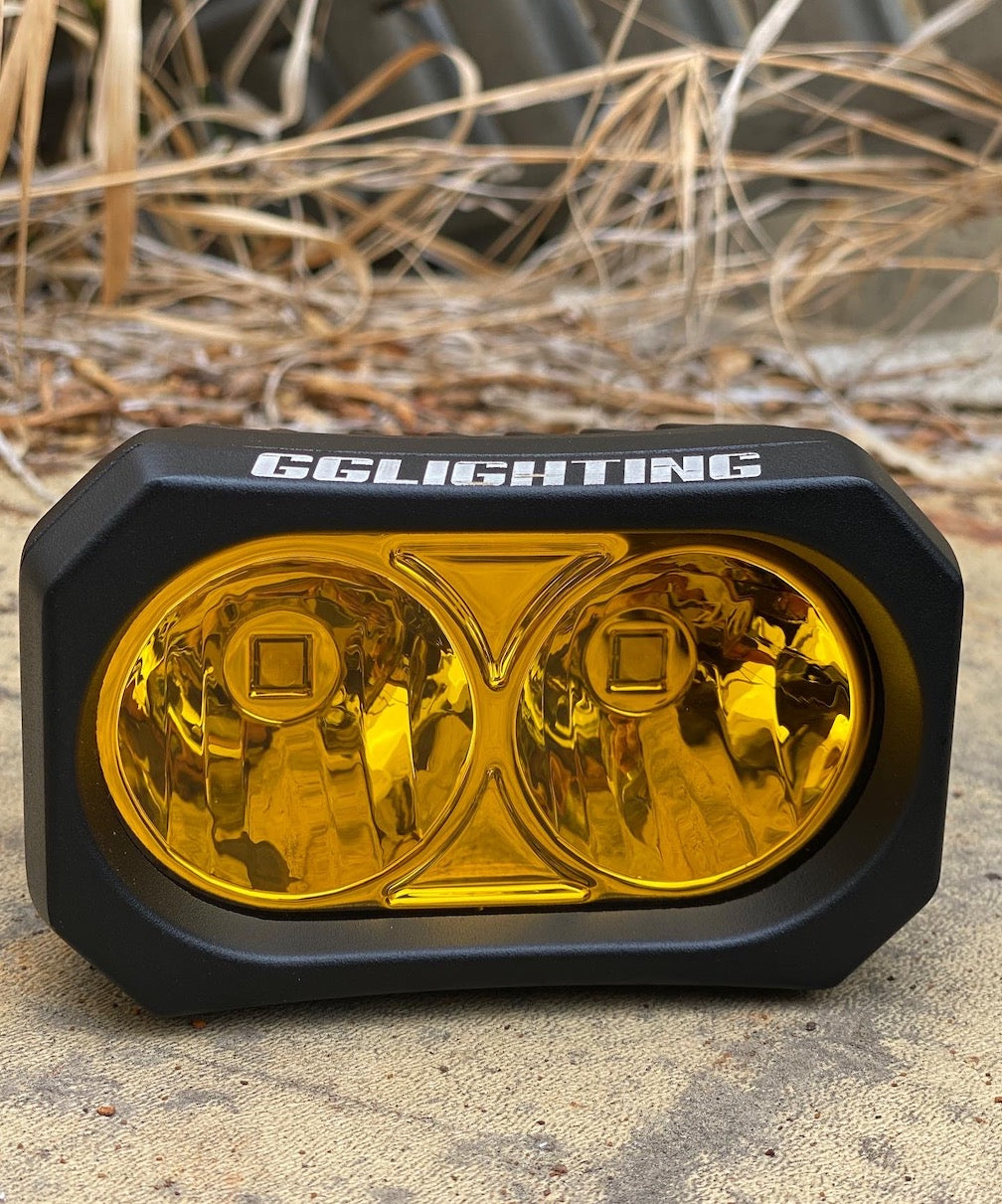 GP20 LED Pod in Amber GG Lighting UTV PRERUNNER Off Road