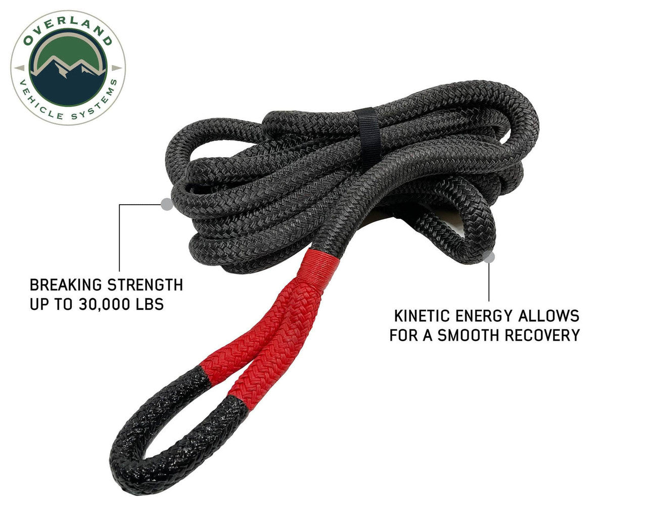 OVS Brute Kinetic Recovery Rope With Storage Bag