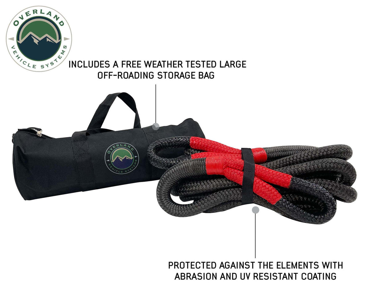 OVS Brute Kinetic Recovery Rope With Storage Bag