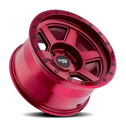 Dirty Life Compound 9315 Crimson Candy Red 6x139.7