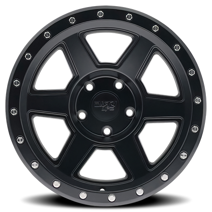 Dirty Life Compound 9315 Matte Black 6x139.7