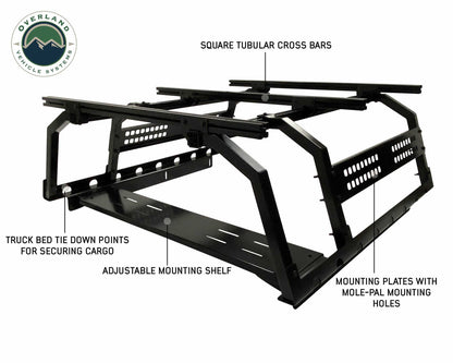 OVS Discovery Rack -Mid Size Truck Short Bed Application