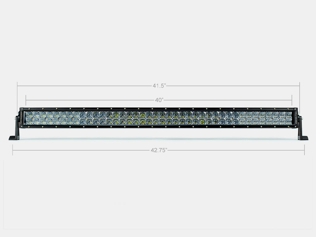 Cali Raised LED 42" Dual Row 5D Optic OSRAM LED Bar