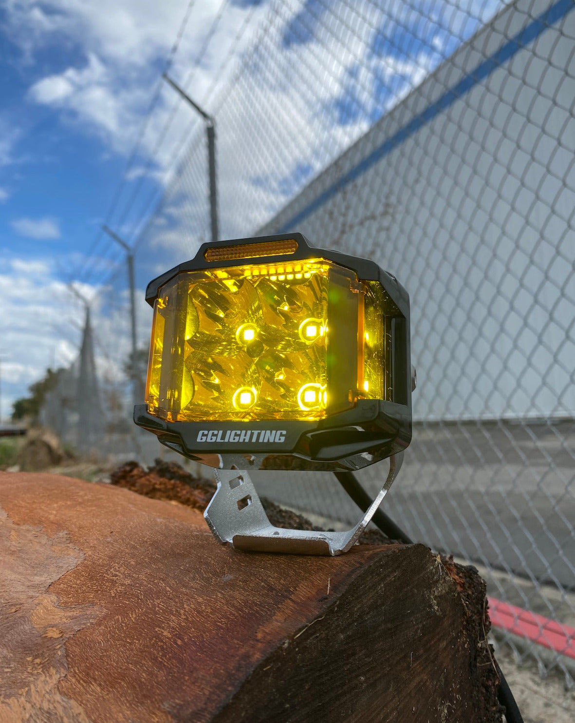 Amber CB30 Sidewinder LED Pod