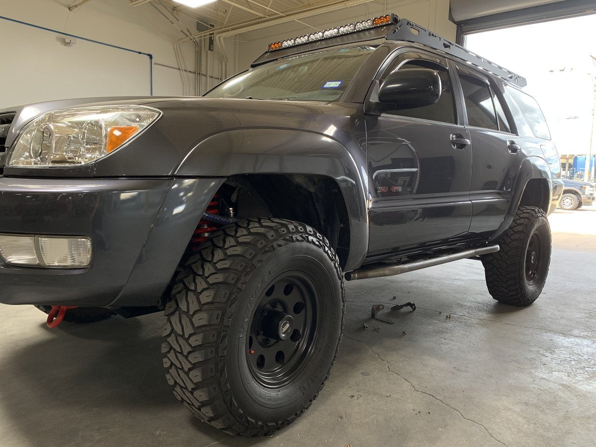 Cali Raised LED Trail Edition Bolt On Rock Sliders 2003-2009 Toyota 4Runner