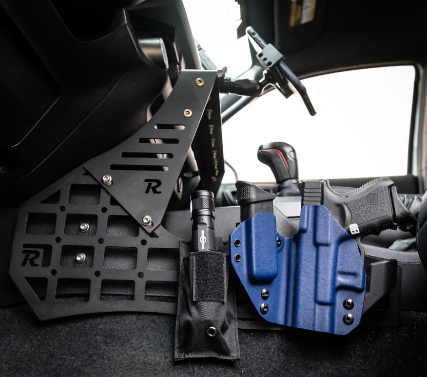 Rago Fabrication Center Console Molle Storage Panel Toyota Tacoma 2016-2023