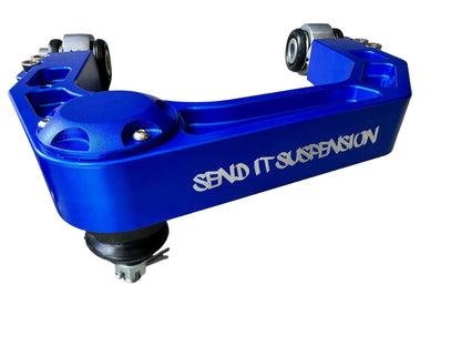 Send It Suspension Billet Upper Control Arms Blue 2005-2023 Tacoma