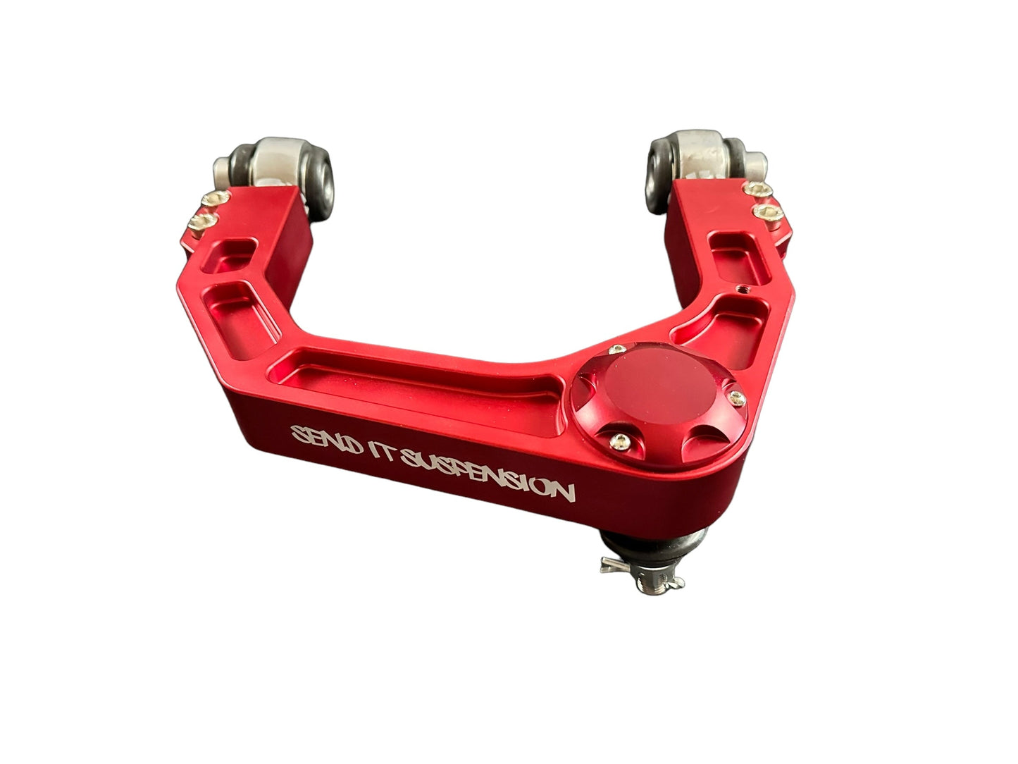 Send It Suspension Billet Upper Control Arms Red 2010-2020 GX460