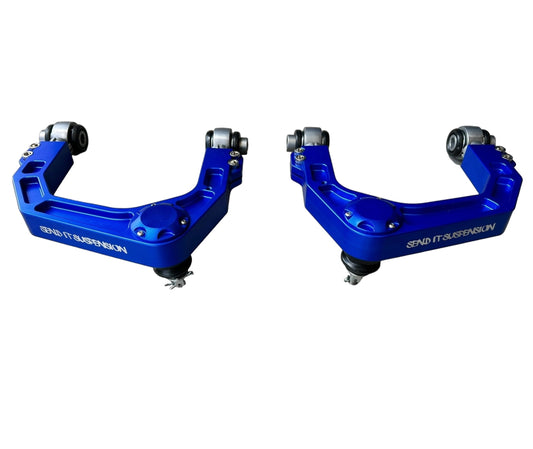 Send It Suspension Billet Upper Control Arms Blue 2007-2014 FJ Cruiser