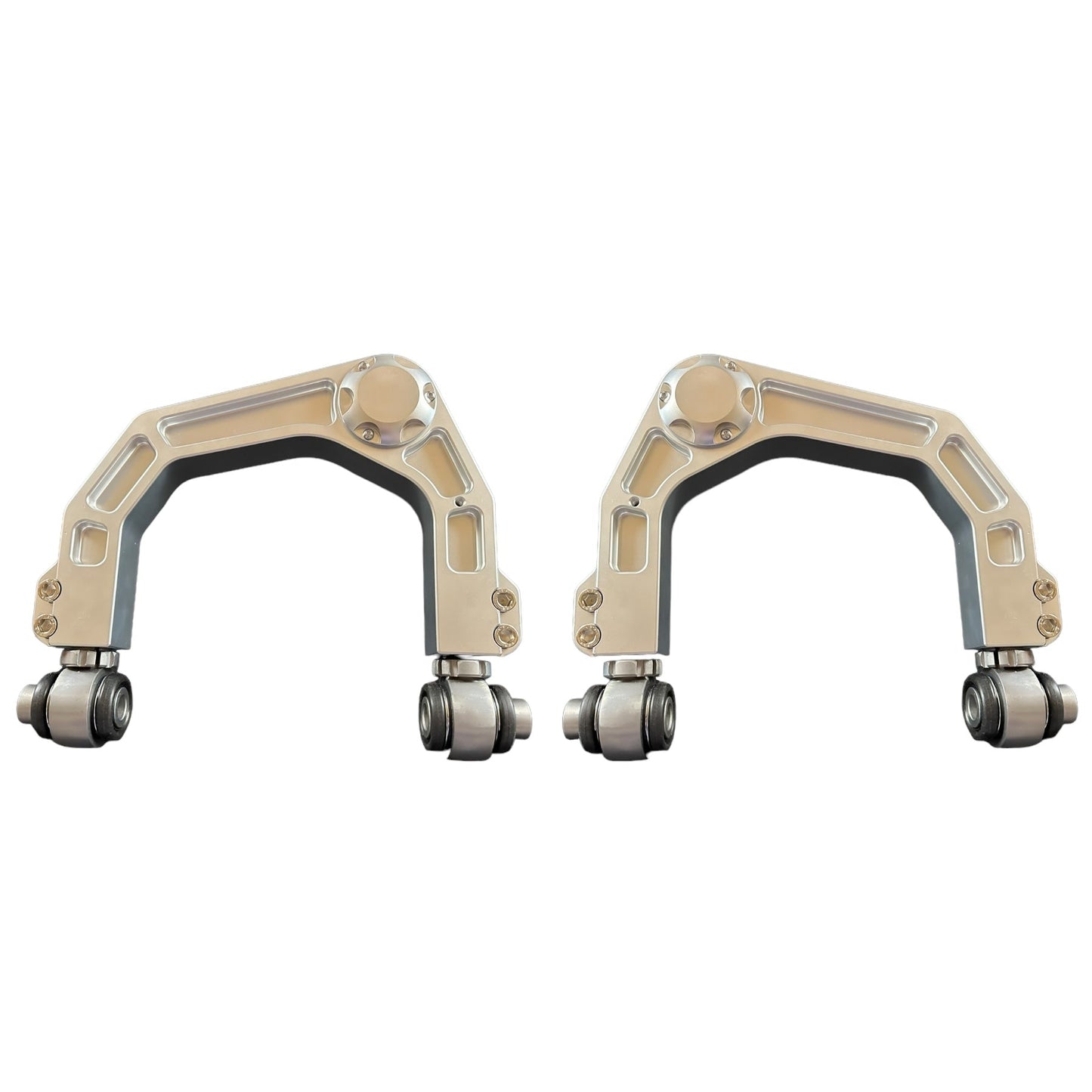 Send It Suspension Billet Upper Control Arms Silver 2003-2022 4Runner