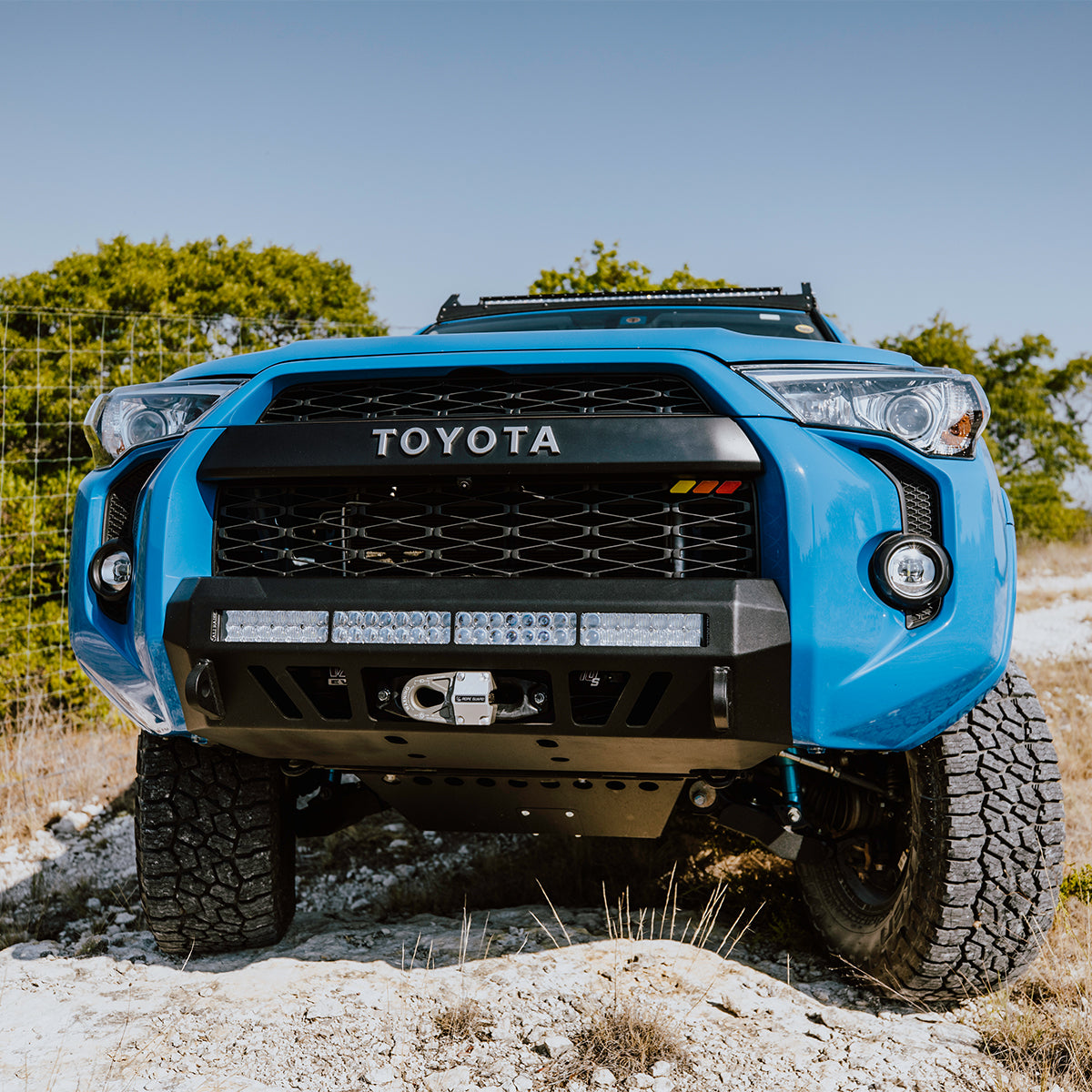 Cali Raised LED Stealth Bumper 2014+ Toyota 4Runner