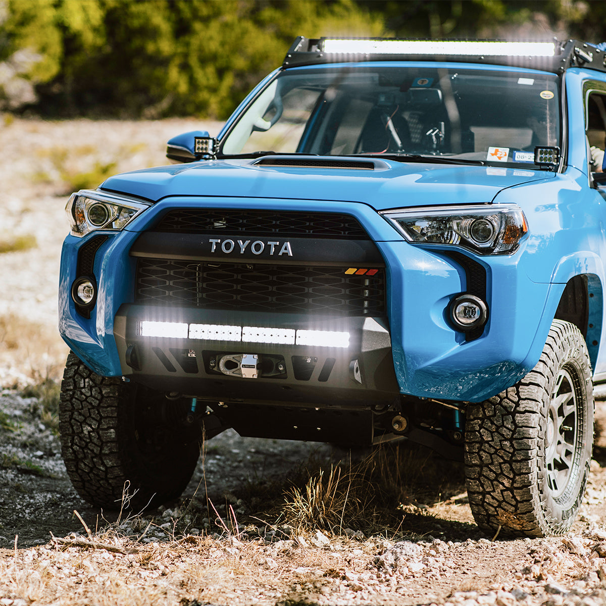 Cali Raised LED Stealth Bumper 2014+ Toyota 4Runner