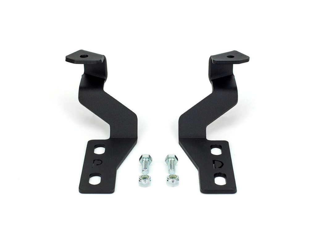 Cali Raised Low Profile Ditch Light Bracket Kit 2014-2021 Toyota Tundra