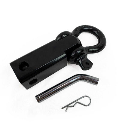 OVS Receiver Mount Recovery Shackle 3/4" 4.75 Ton Rated Black