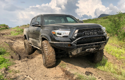 Cali Raised LED Trail Edition Bolt On Rock Sliders 2005-2023 Toyota Tacoma