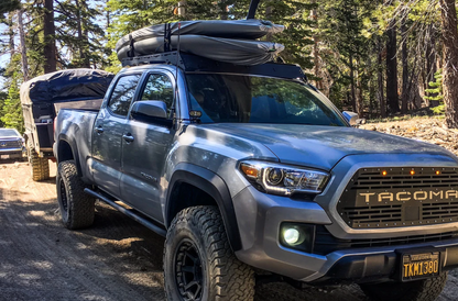 Cali Raised LED Trail Edition Bolt On Rock Sliders 2005-2023 Toyota Tacoma