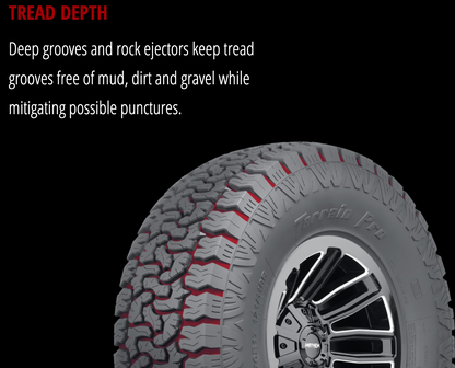 AMP Terrain Pro A/T LT285/70R17