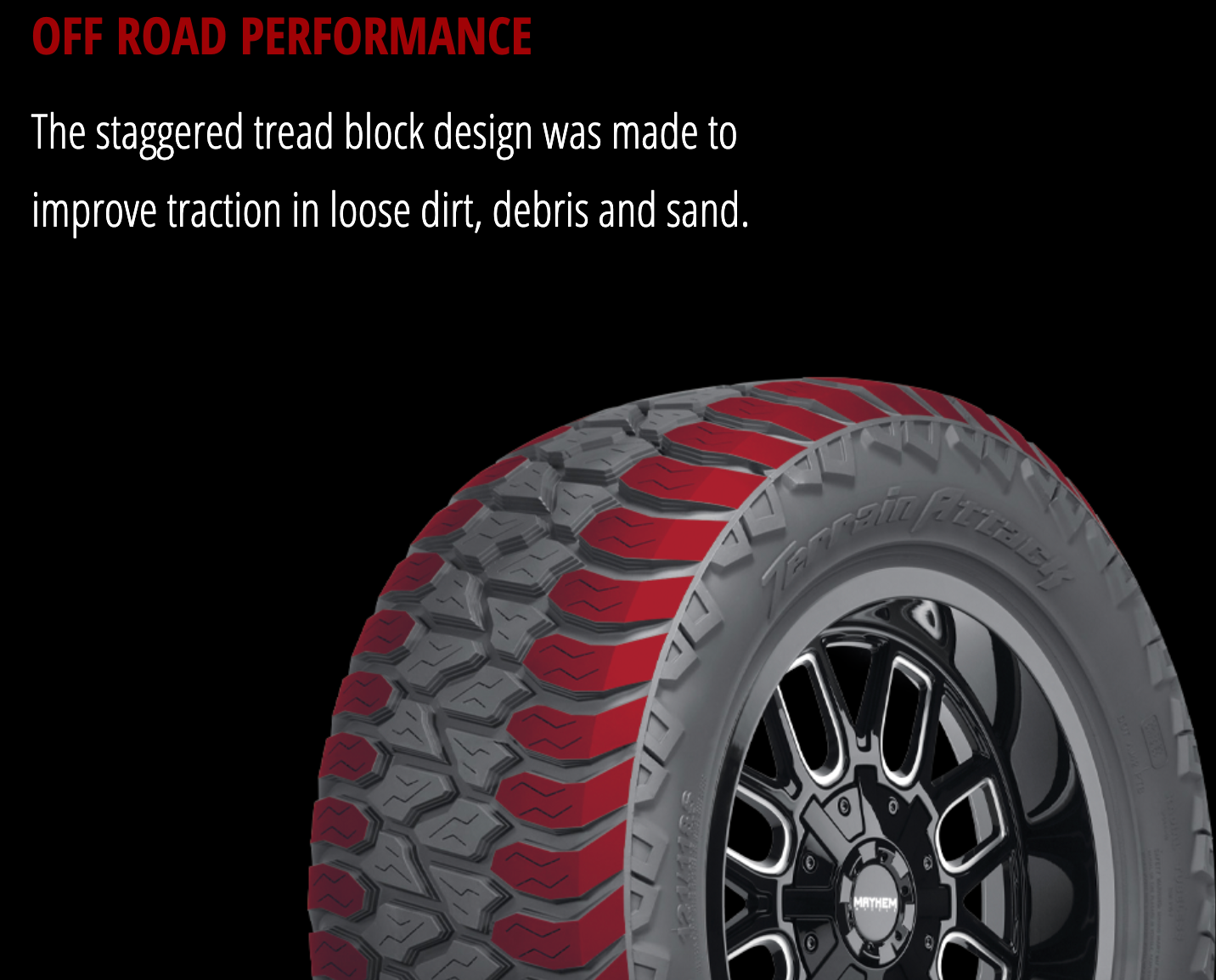 AMP Terrain Attack A/T A Tires LT285/70R17