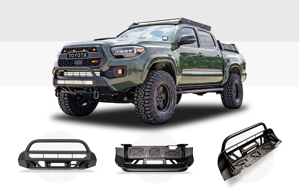 Cali Raised LED Stealth Bumper 2016-2023 Toyota Tacoma