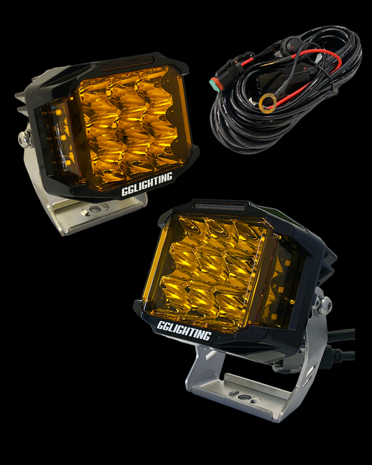 CB60 XL Sidewinder LED Amber Pod Bundle