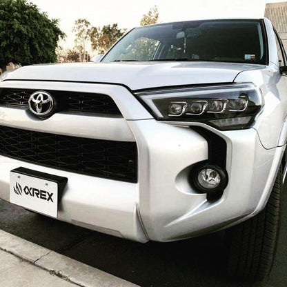 Alpharex NOVA-Series LED Projector Headlights Jet Black 2014-2022 Toyota 4Runner