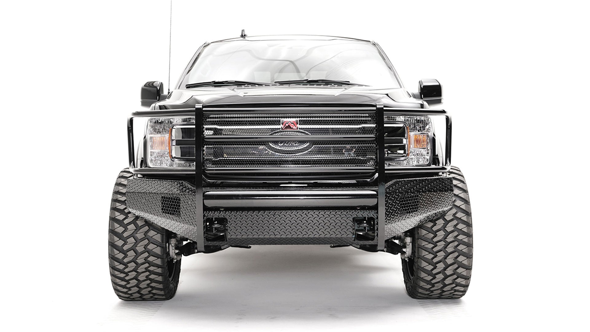 Fab Fours Black Steel Front Bumper Ford F150 2018-2020 - Mid-Atlantic Off-Roading