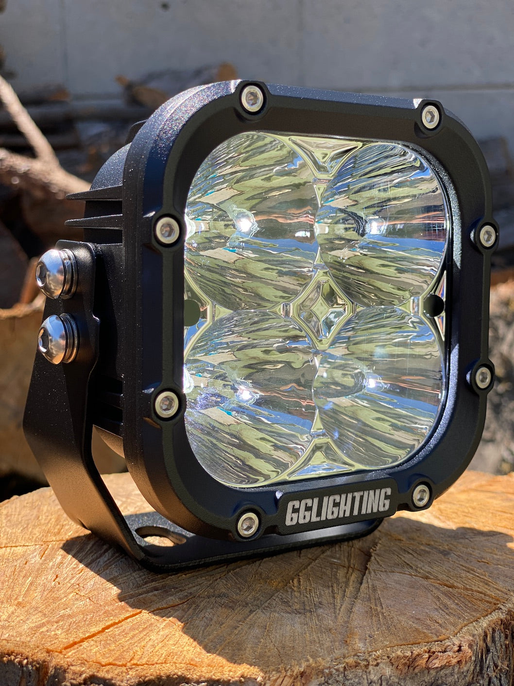 GP40 XL LED Pod by GG Lighting Thrashed Off Road