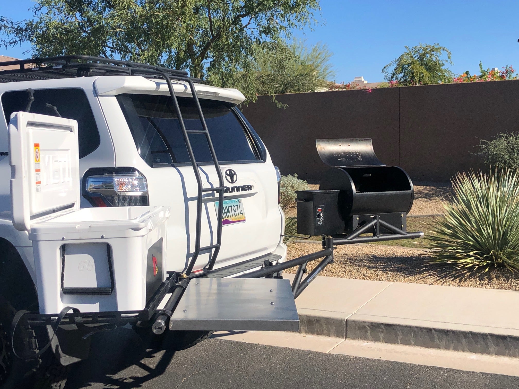 Cooler hitch rack new arrivals