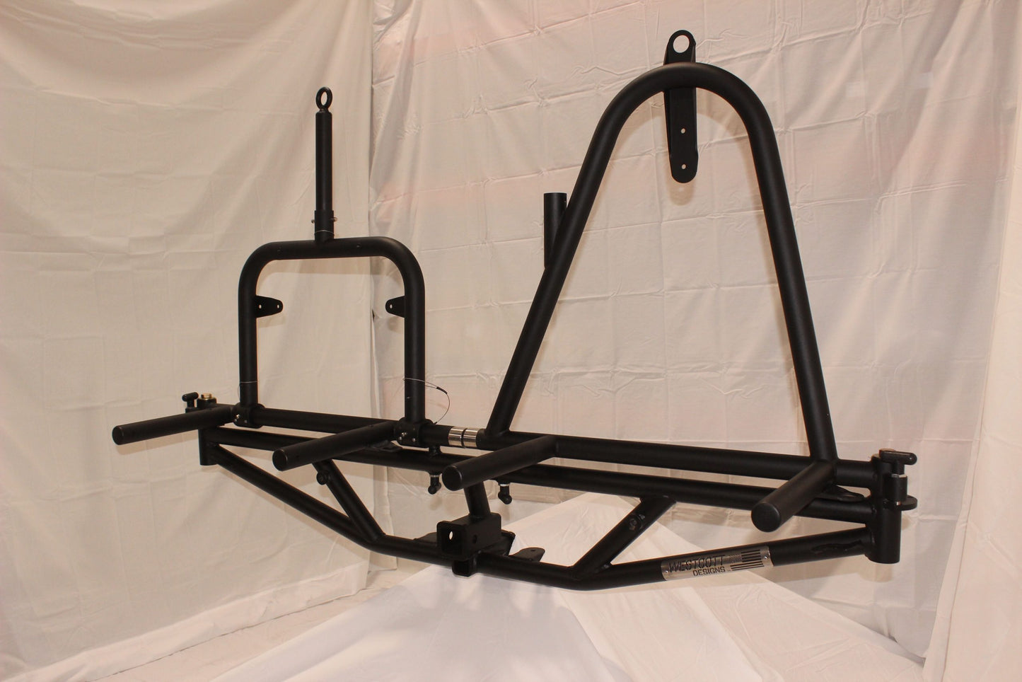 Westcott Designs Universal Hitch Mount Tire Rack with Grill Mount - Mid-Atlantic Off-Roading