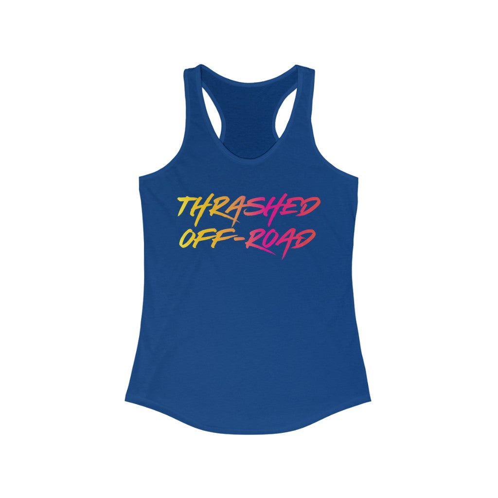 Thrashed Off-Road Womens Racerback Tank - Mid-Atlantic Off-Roading