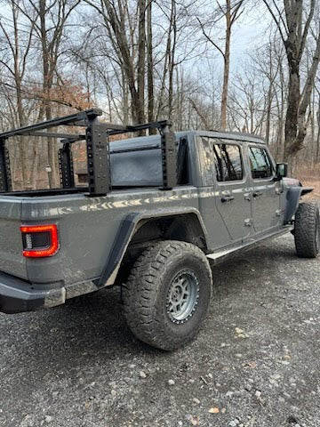 Jeep gladiator tire online rack