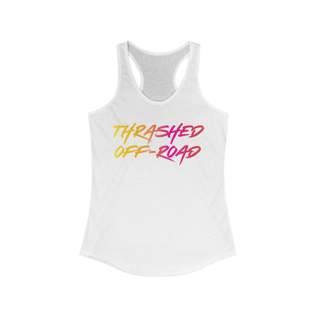 Thrashed Off-Road Womens Racerback Tank - Mid-Atlantic Off-Roading