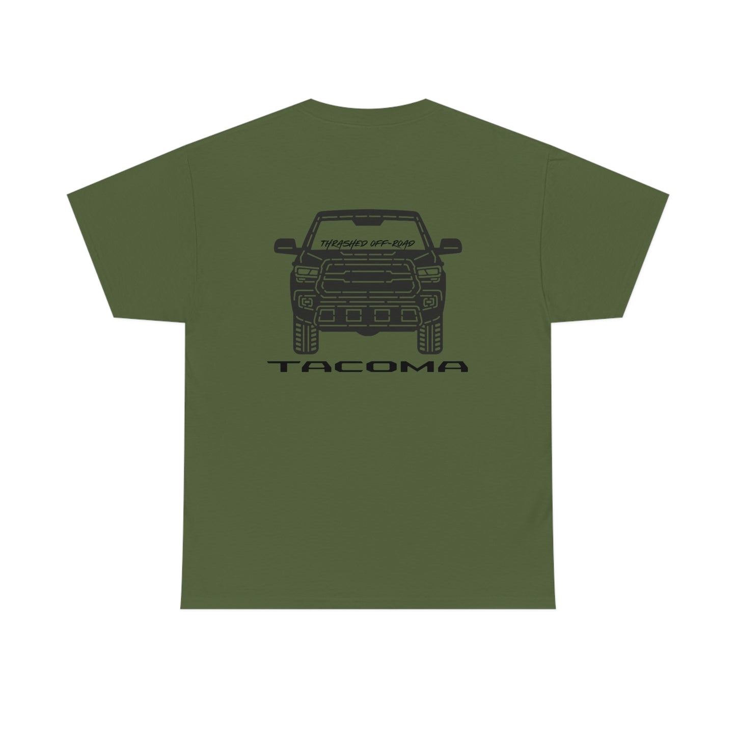 Thrashed Off-Road Abstract Tacoma Shirt - Mid-Atlantic Off-Roading