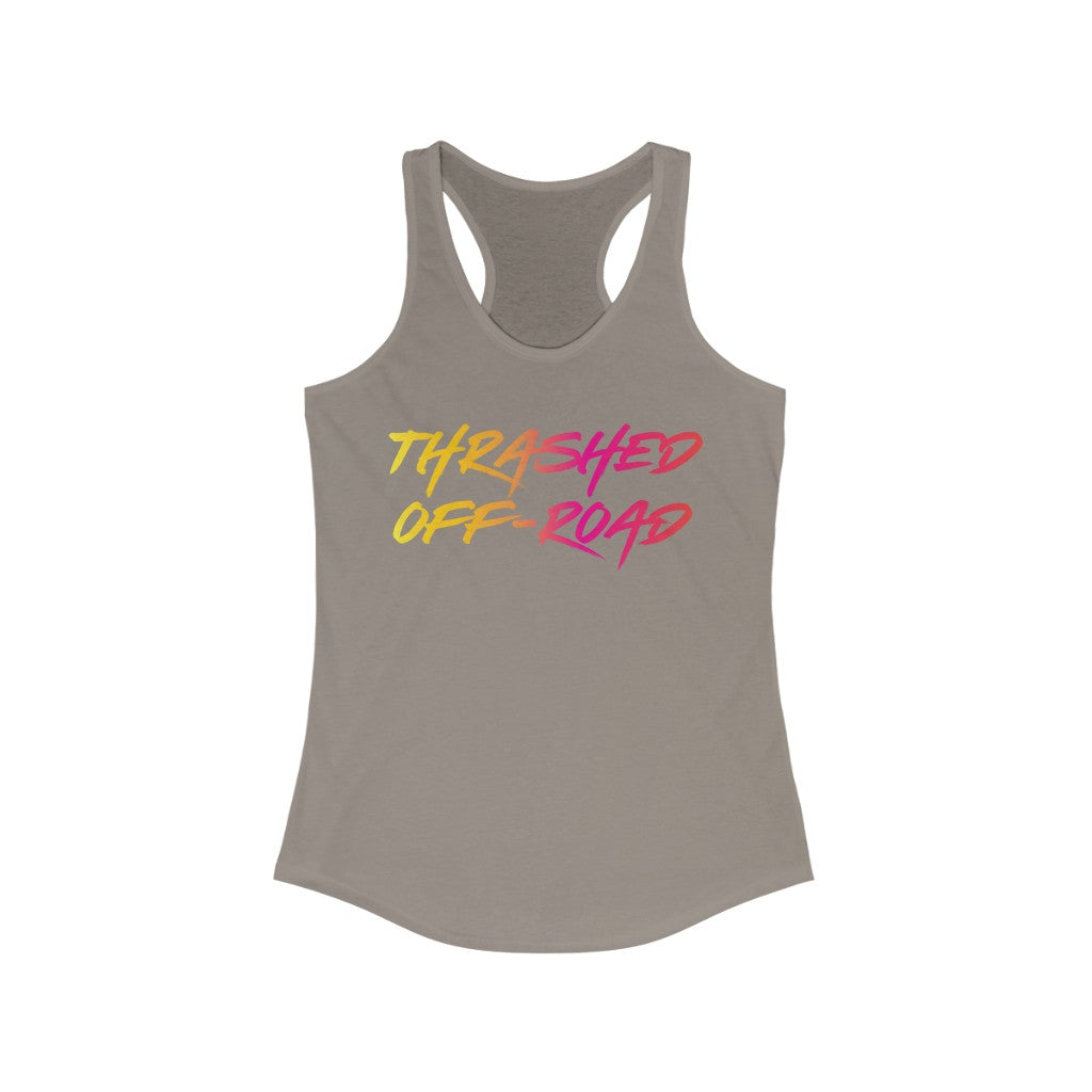 Thrashed Off-Road Womens Racerback Tank - Mid-Atlantic Off-Roading