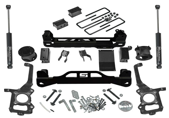 Superlift 4.5 Inch Lift Kit With Superlift Rear Shocks Ford F150 2015-2020 - Mid-Atlantic Off-Roading