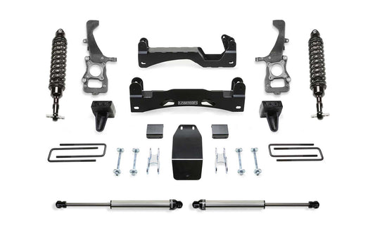 Fabtech 6 Inch Lift Kit with Front Dirt Logic 2.5 Coilovers & Rear Dirt Logic Shocks Ford F150 2021 - Mid-Atlantic Off-Roading