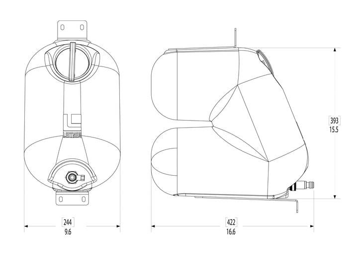 Leitner Designs HydroPOD Shower Kit - Mid-Atlantic Off-Roading