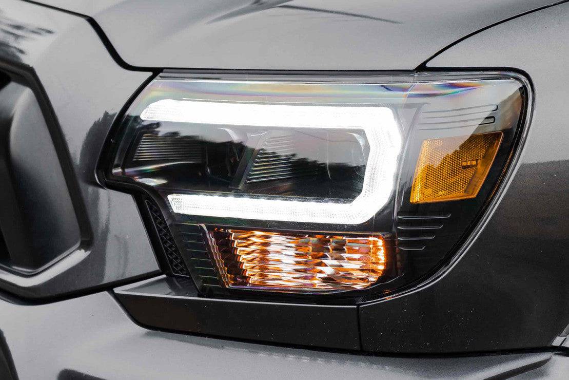 Morimoto XB Hybrid LED Headlights White DRL 2012-2015 Toyota Tacoma - Mid-Atlantic Off-Roading